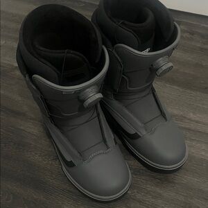 Gray Snowboard Boots